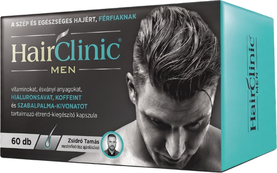 HairClinic Men termék doboz